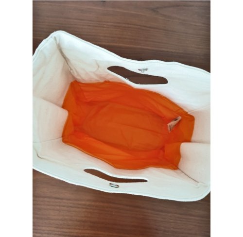 Cotton Lunch Bag - washable liner inside