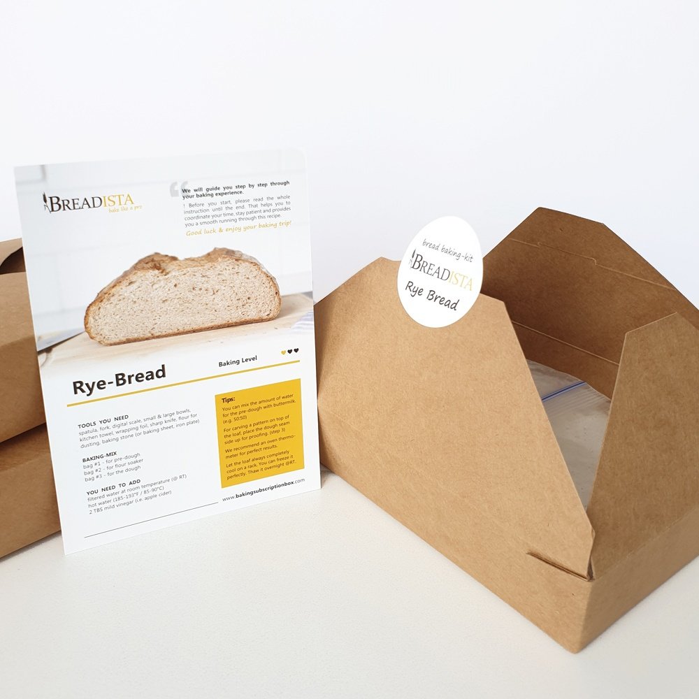 Best artisan bread baking mixes BREADISTA Organic Flour only