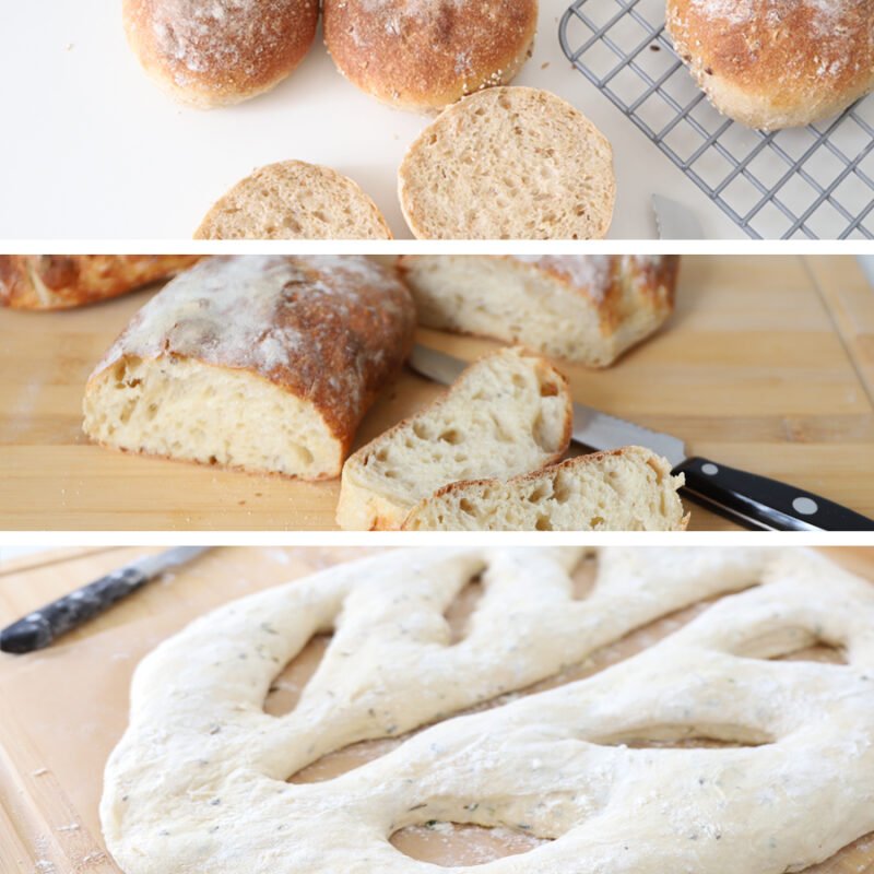 Set of BREADISTA's BBQ breads