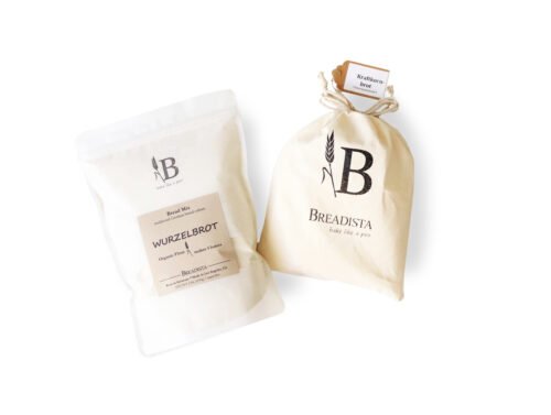 BREADISTA - Bead Mix in pouch bag and Single Bread Kit in with logo stamped drawstring cotton back