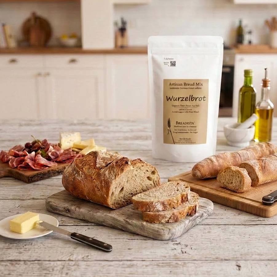 2.5lb No Knead Bread Mix - Wurzelbrot (4 loaves)