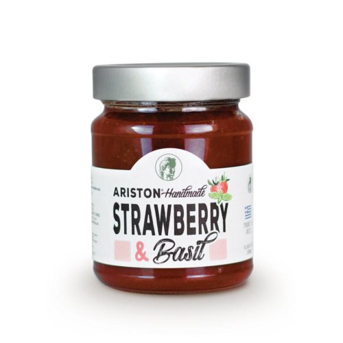 Ariston - Greek Strawberry Basil Jam