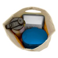 Cotton Canvas Lunch Bag_filled