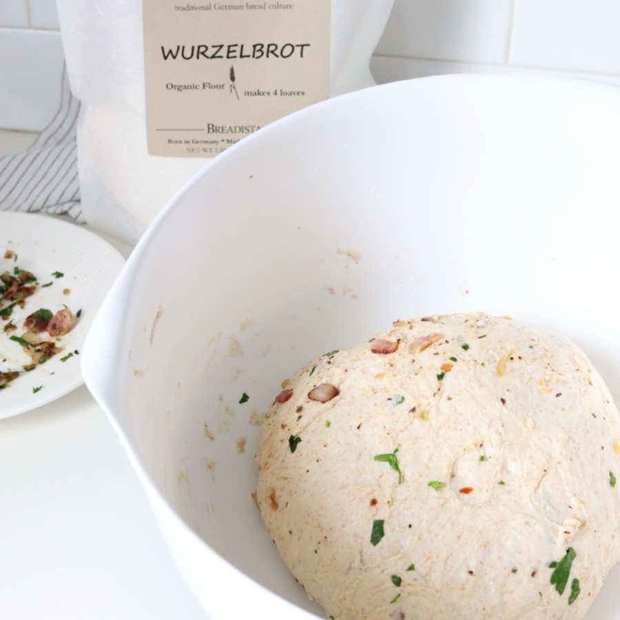 bread dough ready to proof - BREADISTA