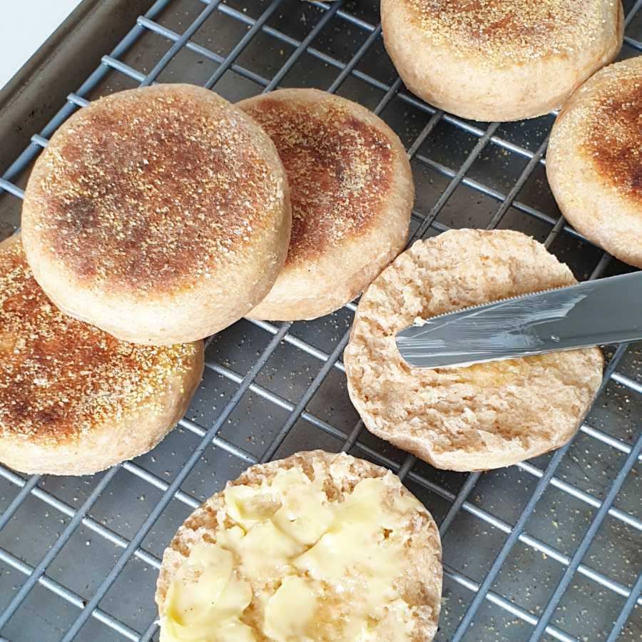 English Muffins baked and toasted by BREADISTA