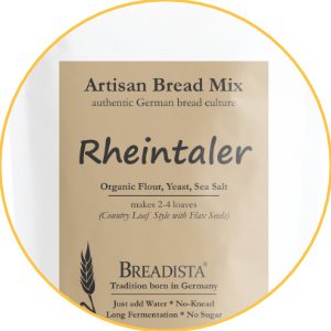 Rheintaler country bread mix label